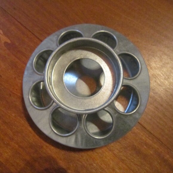 Galvanized Chick Feeder Rustic Decor Farmhouse for Mason Jars - Picture 3 of 5